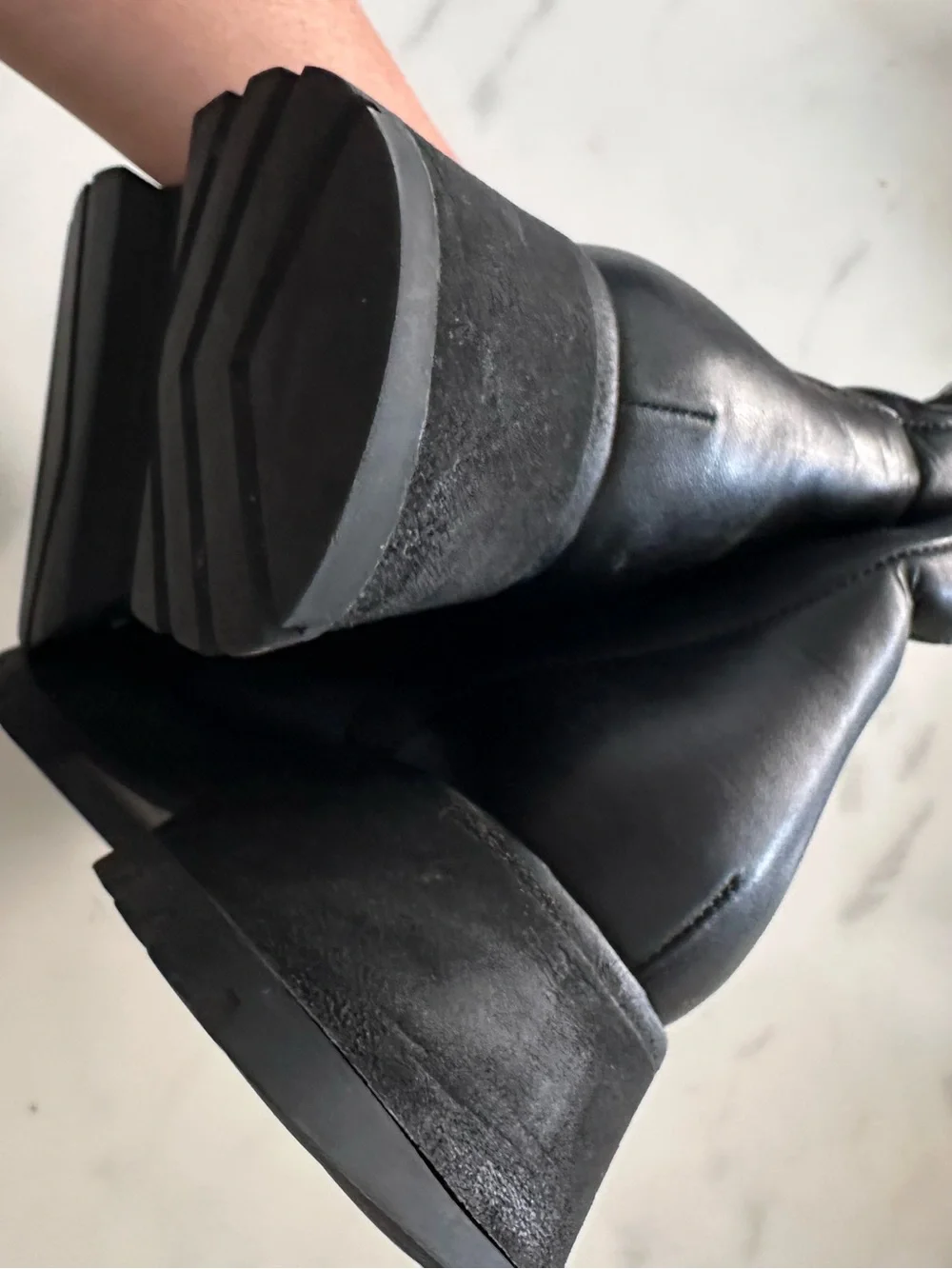 Phillip Lim Kate Lug Sole Combat Boots black size 38